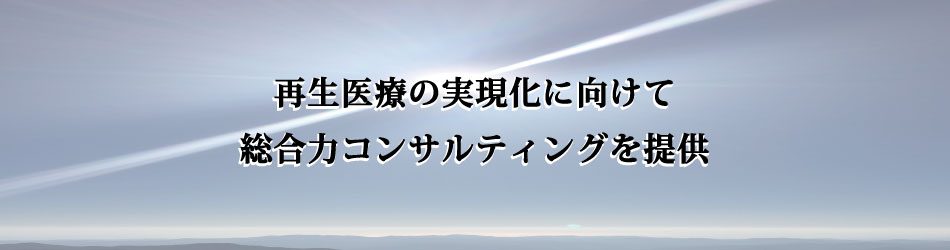 再生医療実現化に向けて